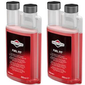 Briggs and Stratton Fuel Fit bottles pair