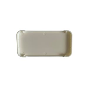 Plastic cable box with mounting holes