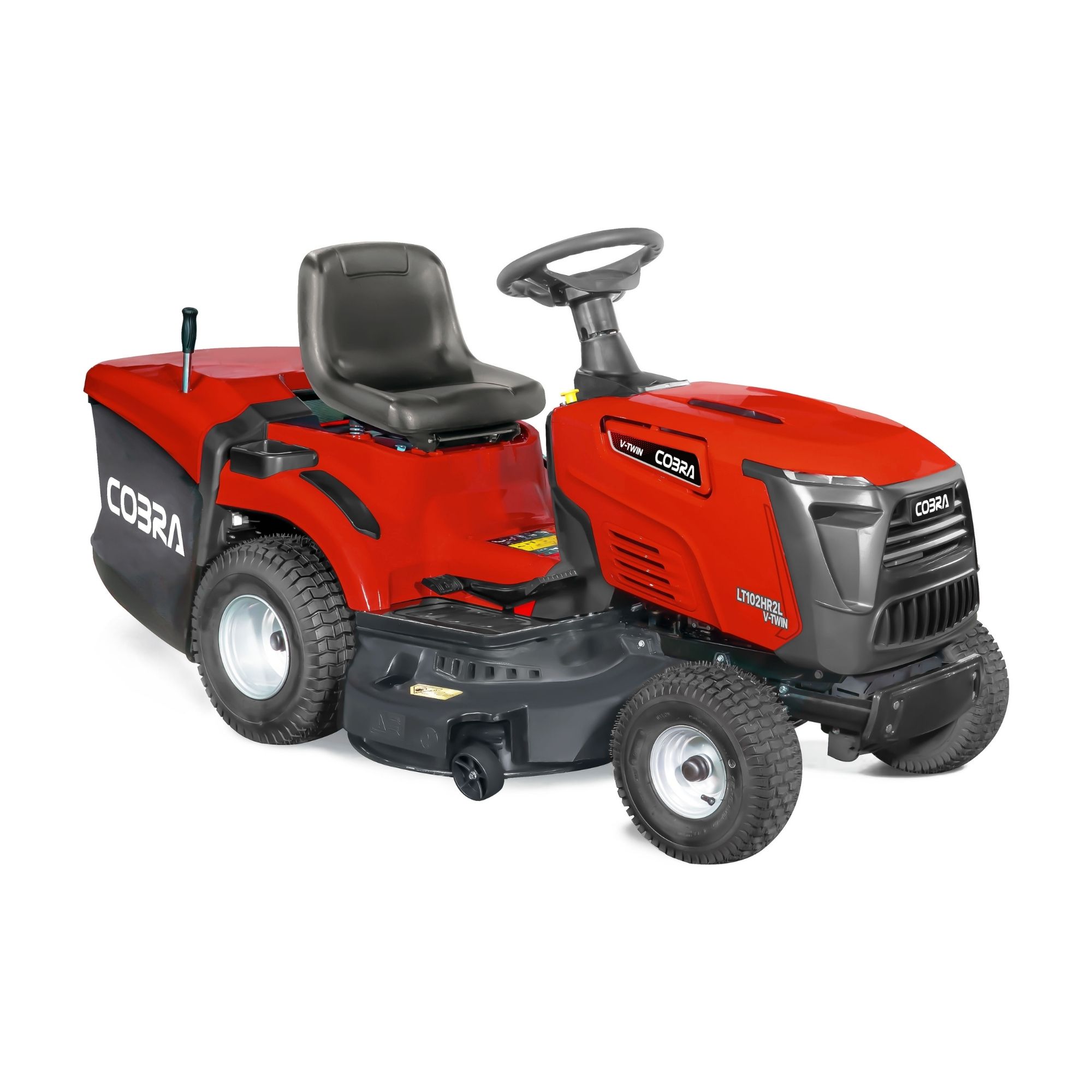 04lbkegbuiq.jpg - Mowers Online Cobra red riding lawn mower with seat