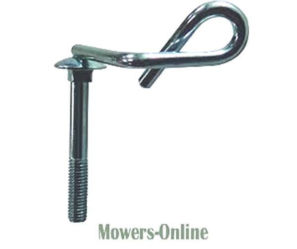 2aucj2xhz5p.jpg - Mowers Online Eye bolt with threaded shaft anchor hook