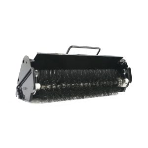 Cylinder push sweeper brush head attachment