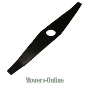 Lawn mower blade with center hole