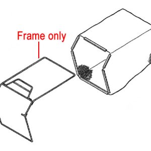 Drone frame and protective carrying case