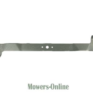 Lawn mower blade with three holes