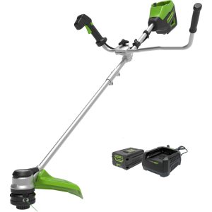 Cordless string trimmer with battery and charger