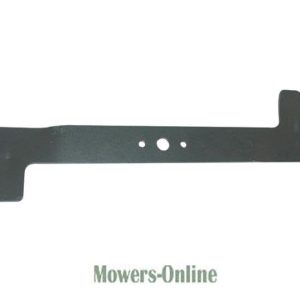 Lawn mower blade with three holes