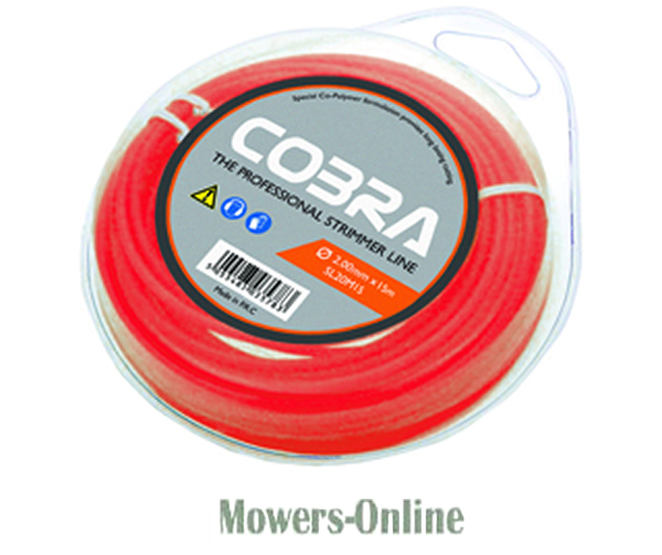 4ppytl5ynm3.png - Mowers Online COBRA trimmer line spool, red nylon round