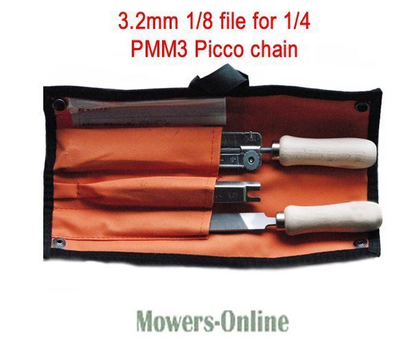 P - Mowers Online 3.2mm chainsaw file set for PMM3 Picco chain