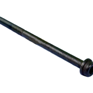 Threaded metal bolt or fastener with hex head