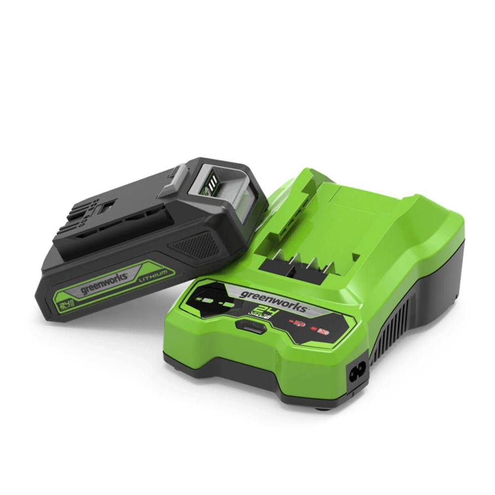 5ruqyuzqxfx.jpg - Mowers Online Greenworks battery charger with lithium-ion battery pack