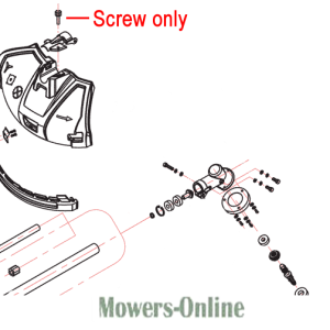 Lawn mower clutch assembly parts diagram