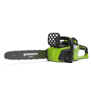 Greenworks cordless chainsaw with battery