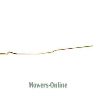 Lawn mower blade or trimmer head cable