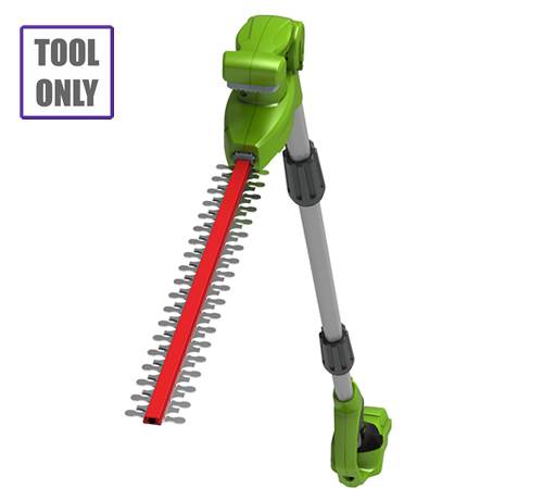 b45sptuahic.jpg - Mowers Online Cordless hedge trimmer with telescoping shaft