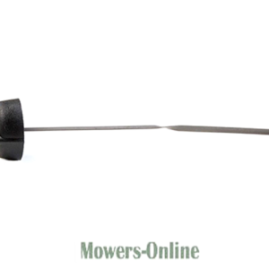 Trimmer head with curved shaft and spool