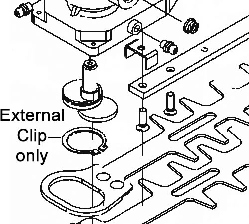 bvurmoexm34.jpg - Mowers Online External clip assembly diagram for lawn mower