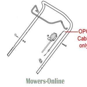 OPC cable brake assembly diagram