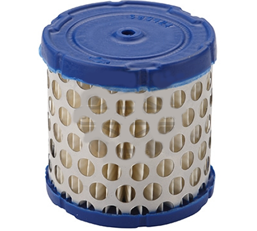 dwuizz3lebc.png - Mowers Online Cylindrical air filter with blue top cap