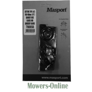 Masport lawn mower blade assembly in packaging