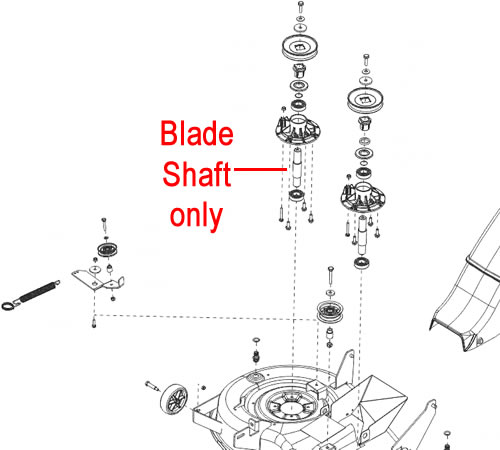 eh01oa25l1l.jpg - Mowers Online Ceiling fan blade shaft replacement parts diagram
