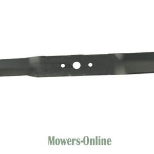 Lawn mower blade with three holes