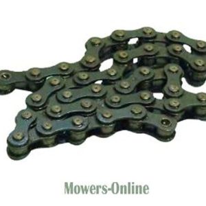 Roller chain for lawn mower drive