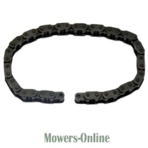 Roller chain for lawn mower equipment