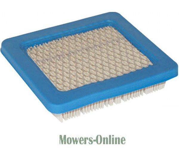 P - Mowers Online Blue rectangular lawn mower air filter