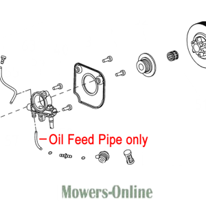 Oil Feed Pipe for Lawn Mower Clutch