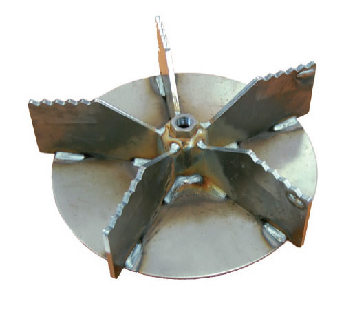 ggpidt34xpq.jpg - Mowers Online Metal fan blade with central hub assembly