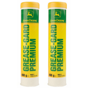 Two tubes John Deere Grease Guard Premium lubricant
