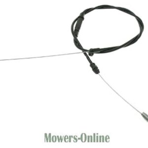 Lawn mower throttle cable assembly
