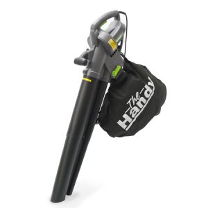 Handheld leaf blower with shoulder bag attachment