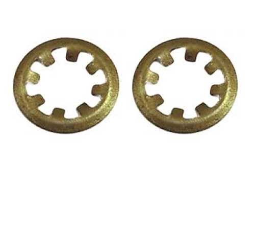 gsvrw3vkbrn.png - Mowers Online Two brass internal tooth lock washers