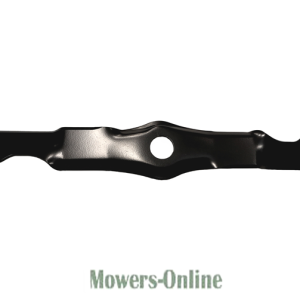 Lawn mower blade with center hole