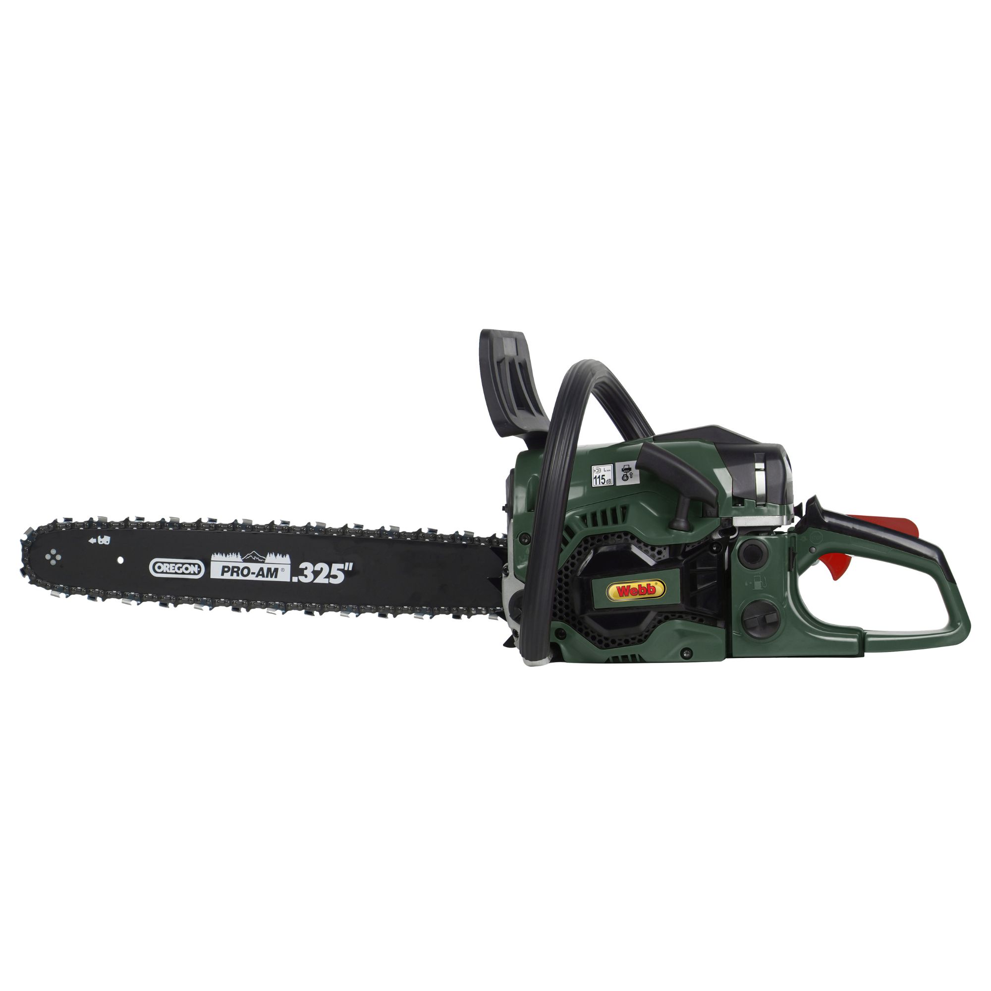 jimjtrqxhb3.jpg - Mowers Online Gas powered chainsaw with 325 inch bar