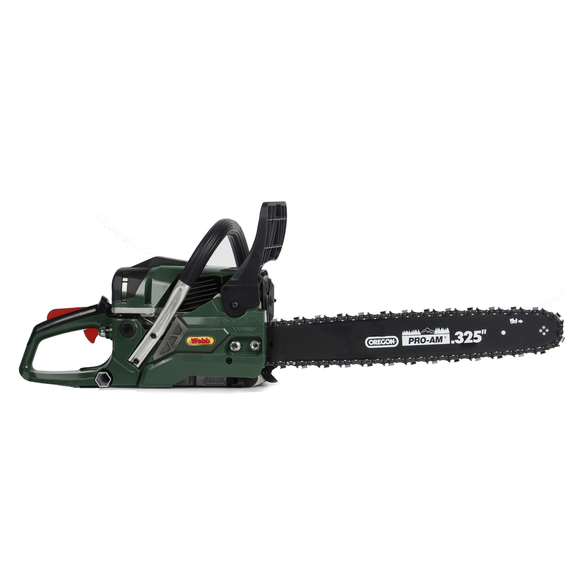 jlpndwu4ung.jpg - Mowers Online Petrol chainsaw with black guide bar