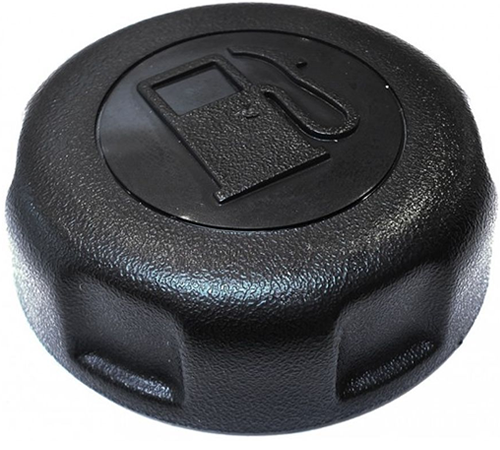 kcinfwme1bi.png - Mowers Online Black plastic fuel cap with hinged flap.