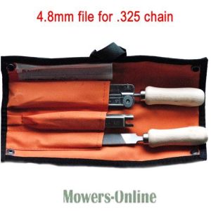 4.8mm chainsaw file set for .325 chain