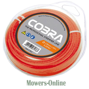 COBRA trimmer line spool, red, round package