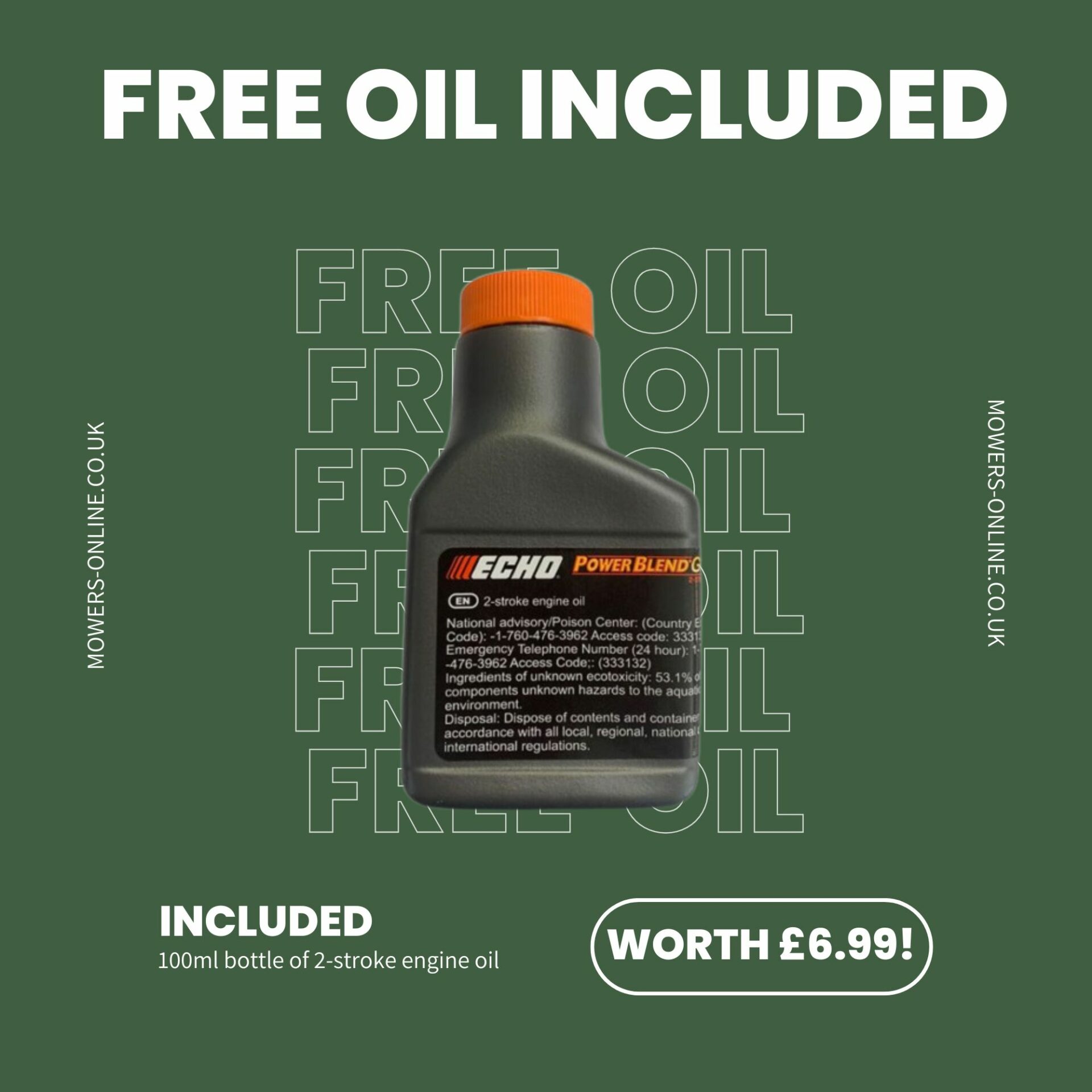 m0n3reh5dd3.jpg - Mowers Online Echo 2-stroke engine oil 100ml bottle included