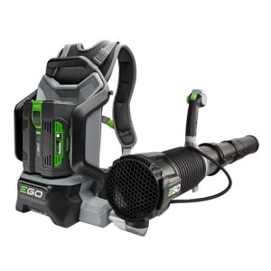 EGO backpack leaf blower with battery pack