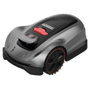 Robotic lawn mower with charging dock