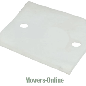Lawn mower air filter cover plate