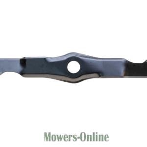 Lawn mower blade with center hole