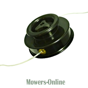 Trimmer head with dual cutting lines