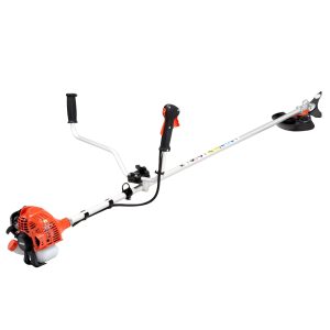 Multi-tool string trimmer with curved shaft assembly