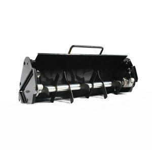 Lawn sweeper attachment for push mower