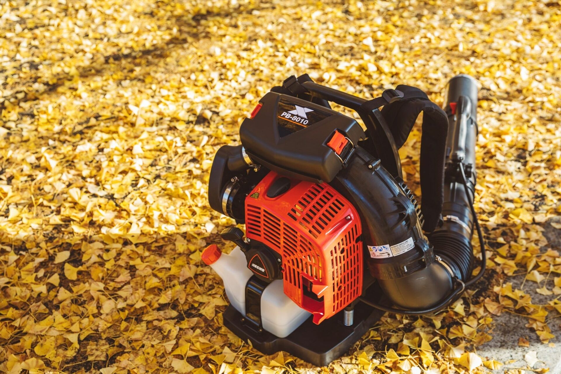 oya4a0kagn4.jpg - Mowers Online Red and black backpack-style leaf blower