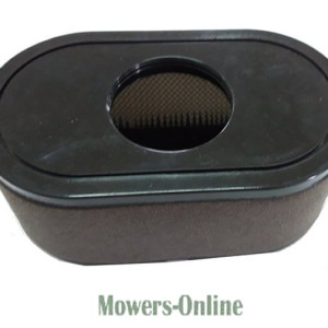 Lawn mower air filter cartridge with foam element